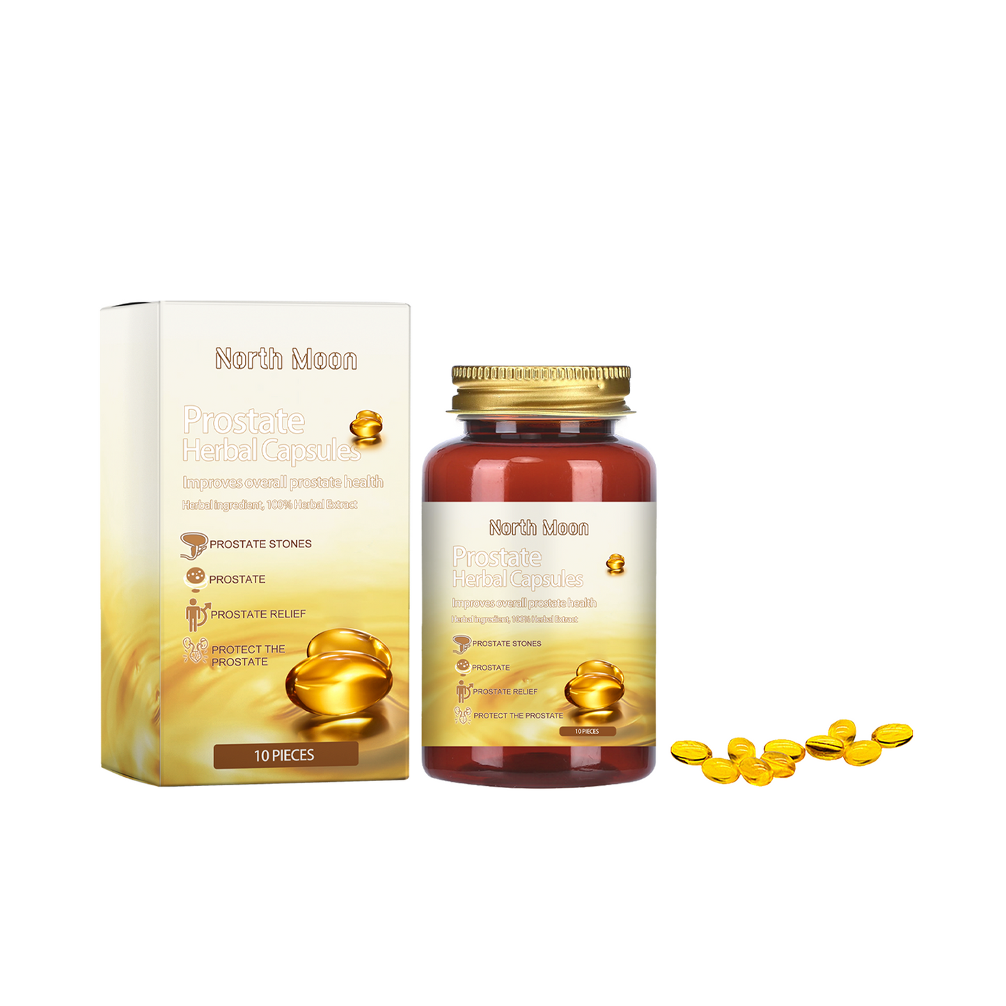 North Moon Qianlikang Relief Capsule, Men's Body Massage Treatment To Relieve Discomfort, Strong Vitalit