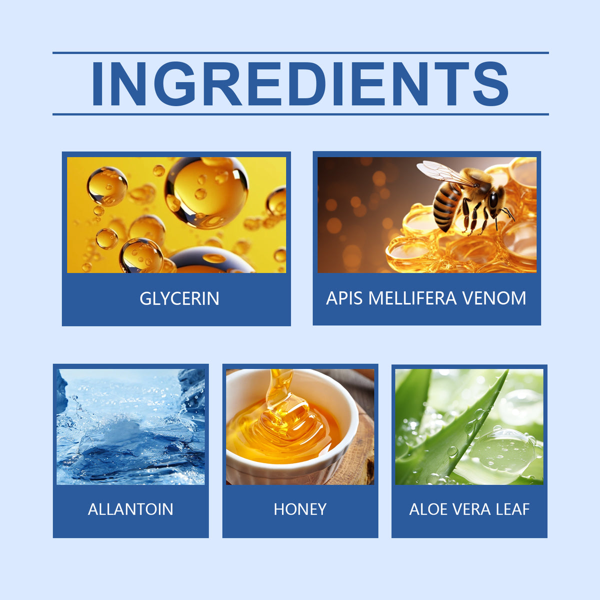 Bee Venom Skin Care Spray Moisturizes Skin And Restores Body Daily Care Topical Spray