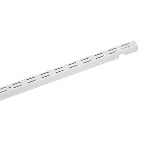 ClosetMaid ShelfTrack 2808 Closet Shelf Organizer - Hanging - 1 Piece, 60 Inch, White