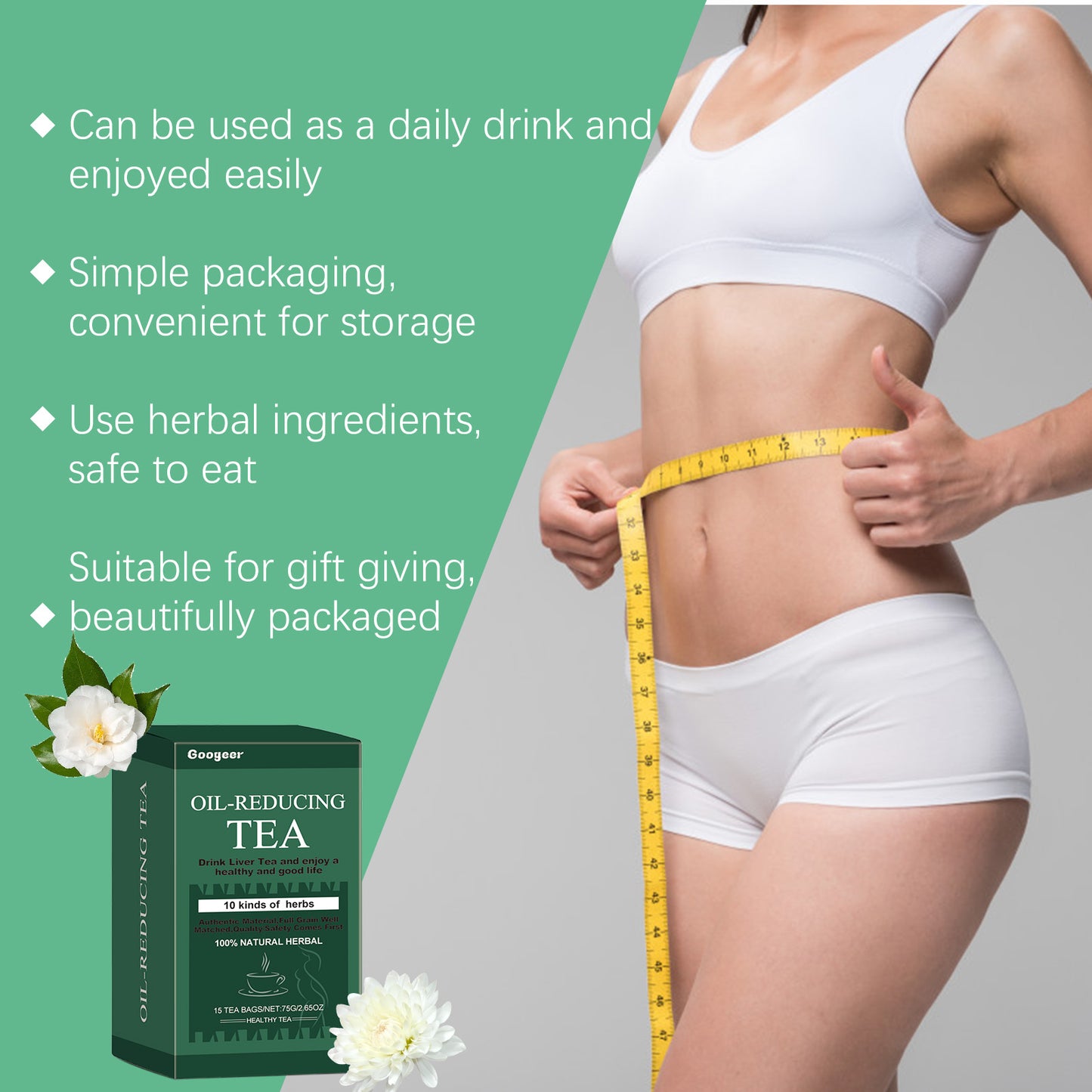 Googeer Oil-Reducing Tea Body Treatment