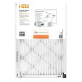 HDX MERV 8 FPR 5 Pleated Furnace Air Filter, Standard, 16"x 25" x 1", 3-Pack