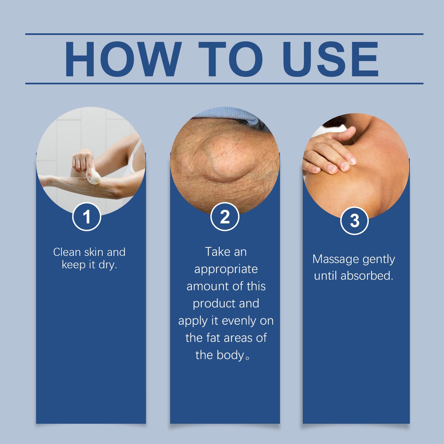 South Moon Body Care Drops Gently Remove Clumps And Repair The Back Of Legs To Restore Smooth Body