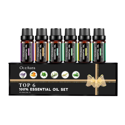 Essential Oil Set, Relieve Body Fatigue Moisturize Dry Skin Lock Water Hydrating Essential Oil