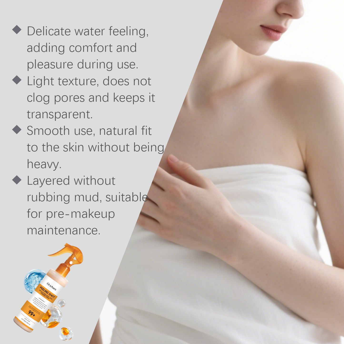 Kojic acid turmeric cutin cleaning spray