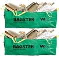 BAGSTER 3CUYD Dumpster in a Bag holds up to 3,300 lb, Green