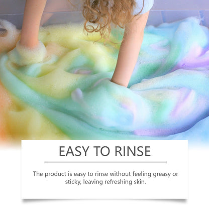 Bubble Shower Ball, Fragrant And Moisturizing Flowers Lasting Fragrance Plant Clean Colorful Skin Shower Ball