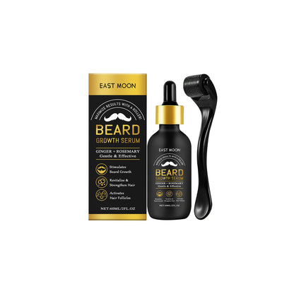 Men's Beard Care Oil Gentle Cleansing Moisturizing Softening Beard Essential Oil