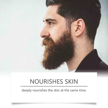 Men's Beard Care Oil Gentle Cleansing Moisturizing Softening Beard Essential Oil