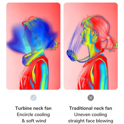 BLADELESS HANGING NECK FAN