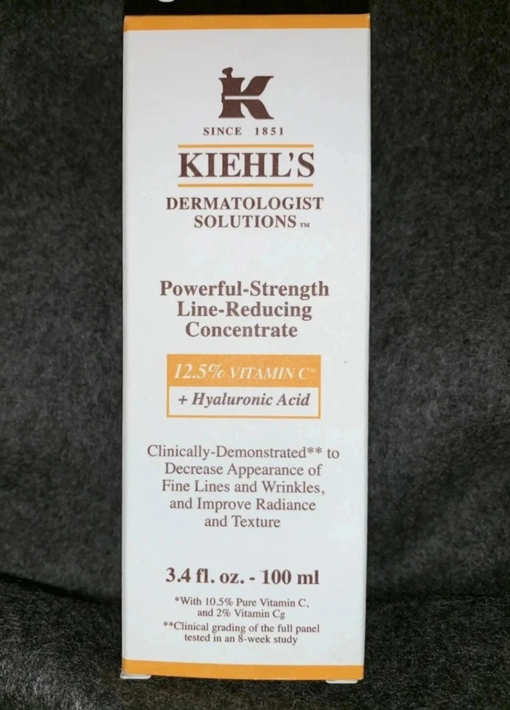 Kiehl's POWERFUL-STRENGTH Line Reducing Concentrate. 3.4 oz/100 ml Vitamin C