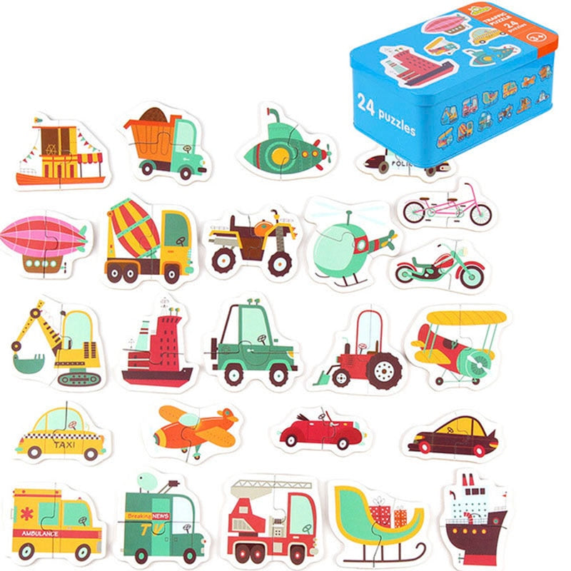 Montessori Baby Puzzle Educational Toys