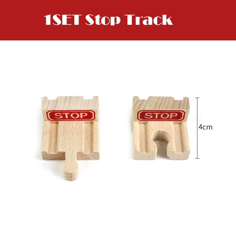 Wooden Track Railway Toys