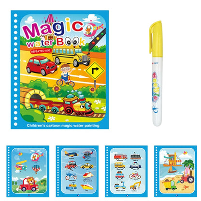 Magic Water Drawing Book