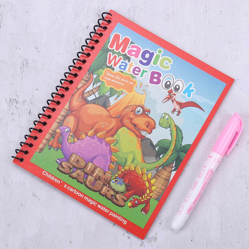 Drawing Set Reusable Magic Water Book