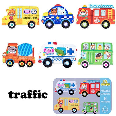 Montessori Baby Puzzle Educational Toys