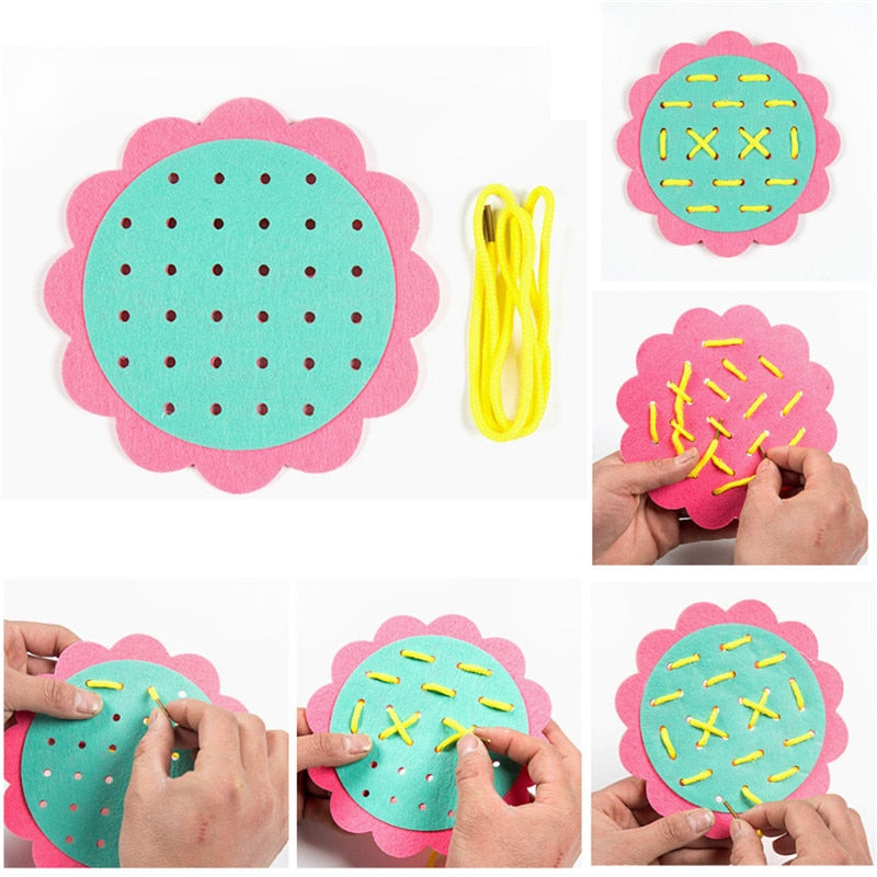 Children's Creativity Weave Cloth
