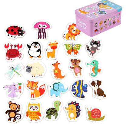 Montessori Baby Puzzle Educational Toys