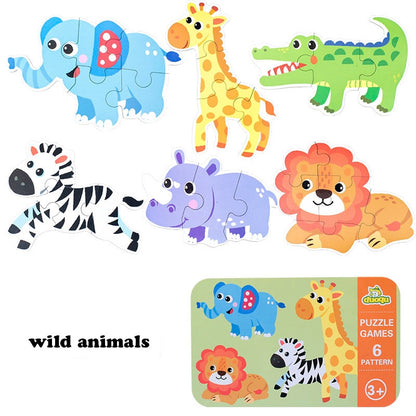 Montessori Baby Puzzle Educational Toys