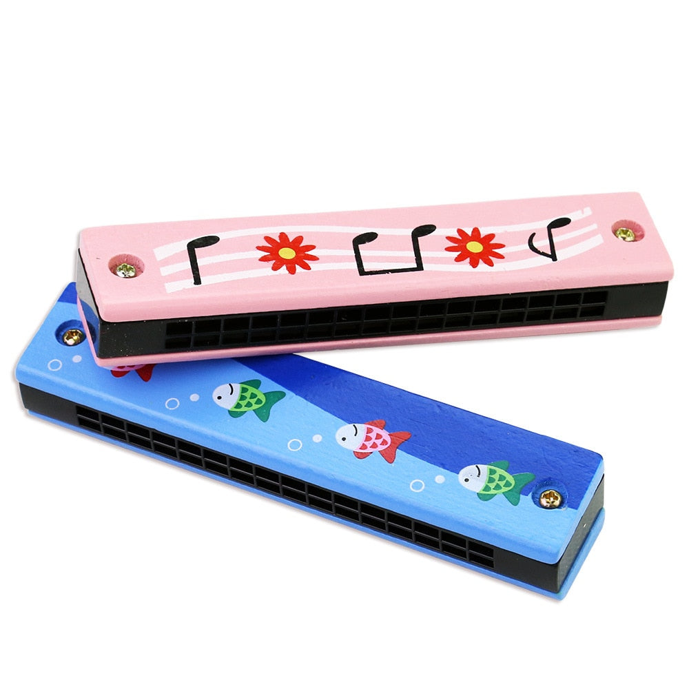 Wooden Harmonica Toys