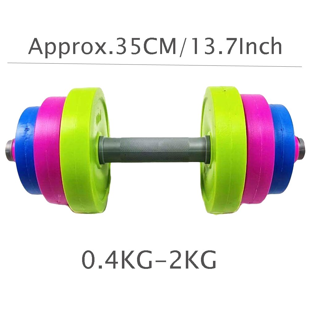 Plastic Adjustable Dumbbell