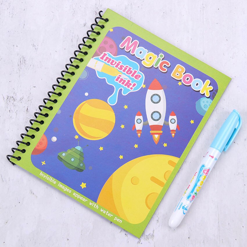 Drawing Set Reusable Magic Water Book