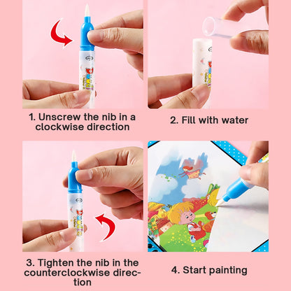 Magic Water Drawing Book