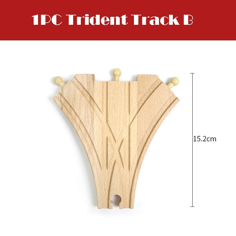 Wooden Track Railway Toys