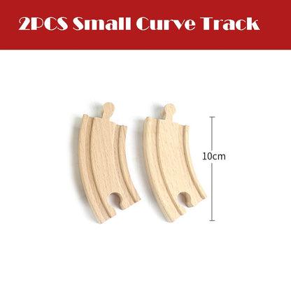 Wooden Track Railway Toys
