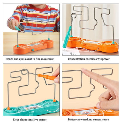 Kids Collision Electric Shock Experiment Toys