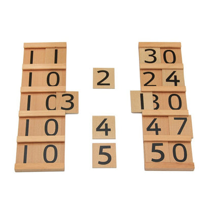 Sagan Plate Wooden  Digital Cognitive Math Toy