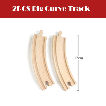 Wooden Track Railway Toys