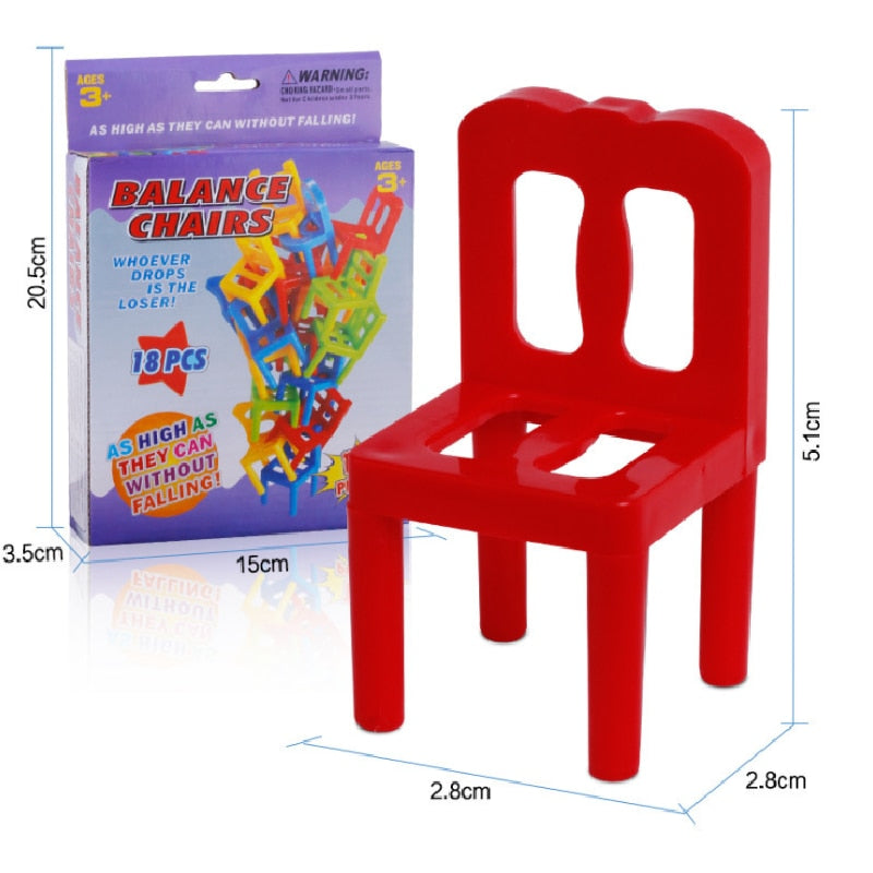 Mini Chair Balance Block Toy