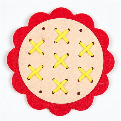 Teaching Kindergarten Manual DIY Weave Cloth
