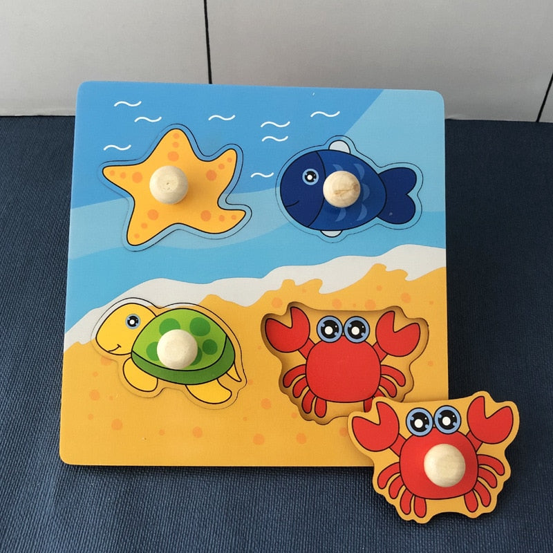 Hand Grab Board 3D Puzzle