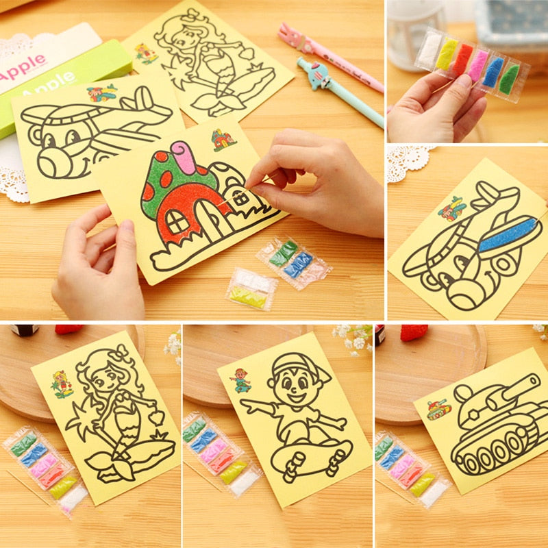 Sand Drawing Handicrafts Sand