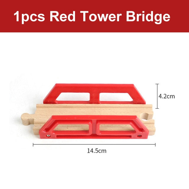 Wooden Track Railway Toys