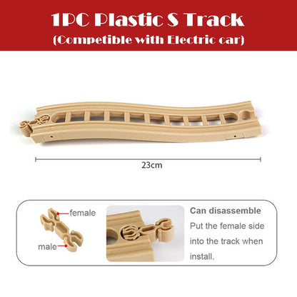 Wooden Track Railway Toys