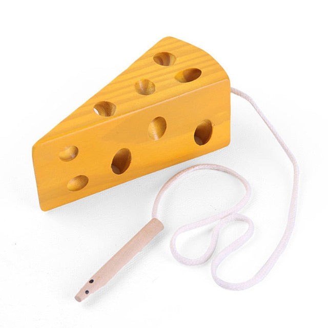 Baby Pull Carrot Wooden Toy