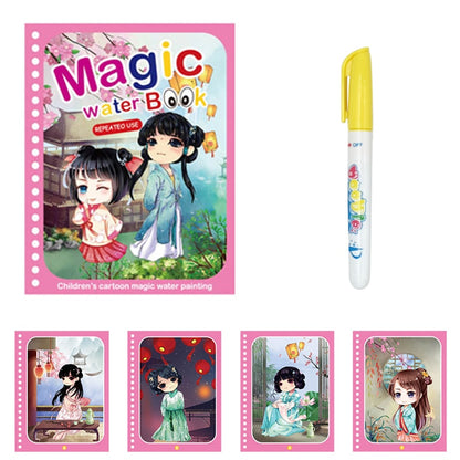 Magic Water Drawing Book