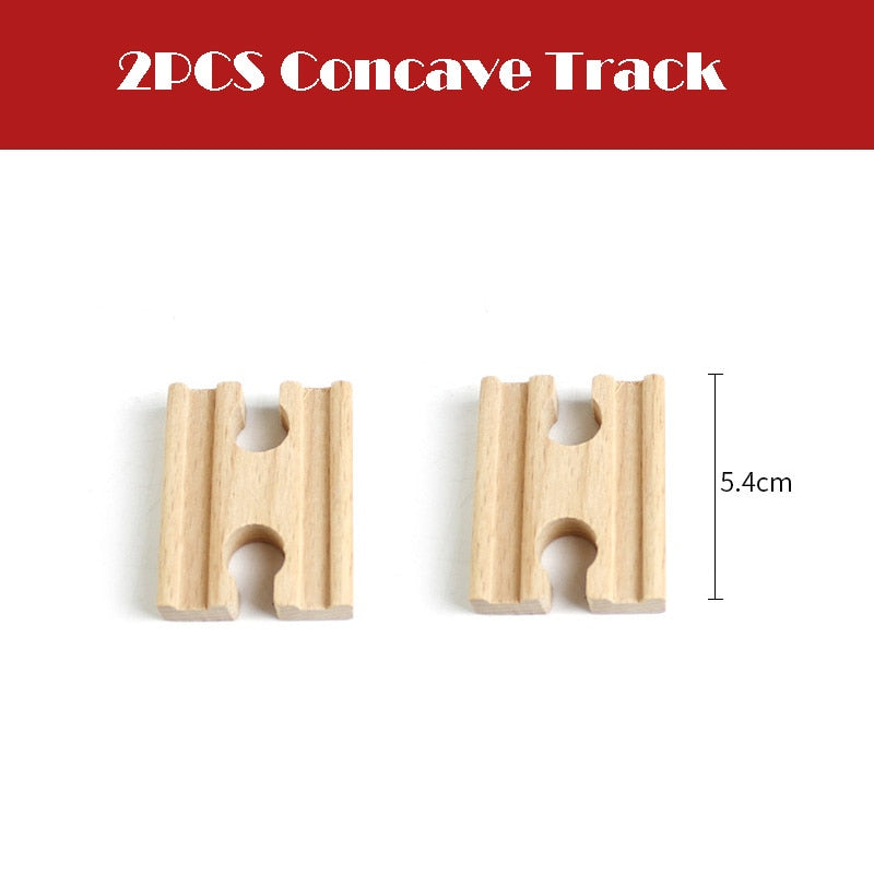 Wooden Track Railway Toys