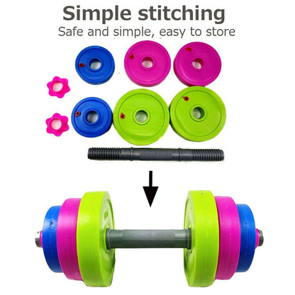 Plastic Adjustable Dumbbell