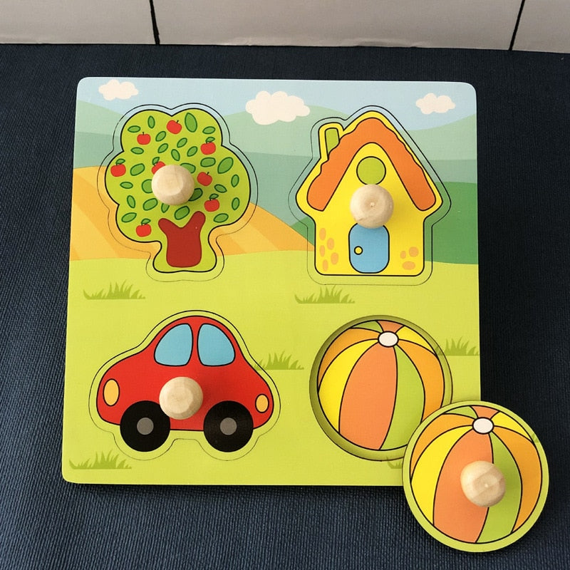 Hand Grab Board 3D Puzzle