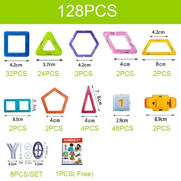 Mini Magnetic Designer Construction Set