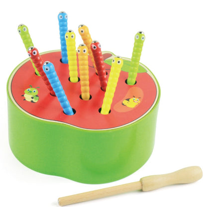 Baby Pull Carrot Wooden Toy