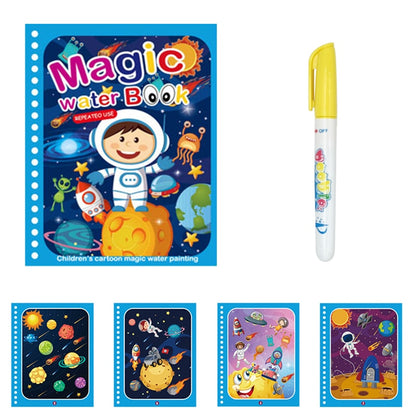 Magic Water Drawing Book