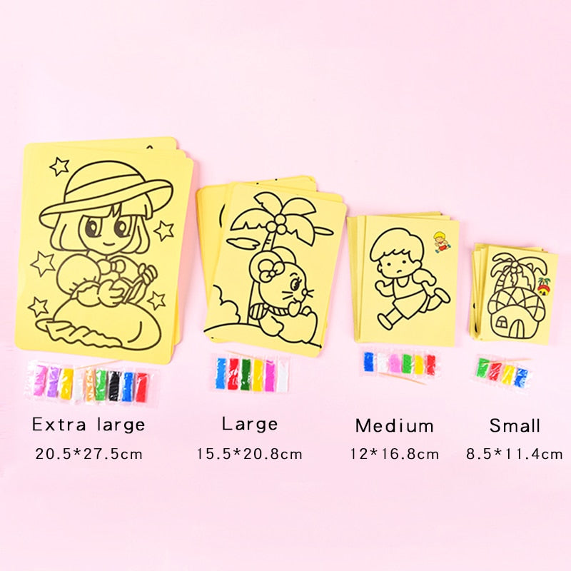 Sand Drawing Handicrafts Sand