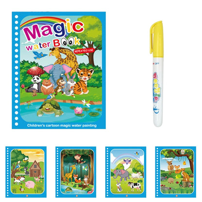 Magic Water Drawing Book