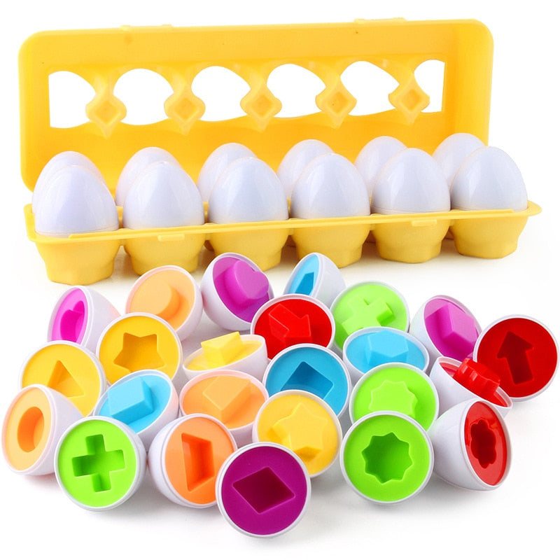Educational Math Toy Smart Eggs Puzzle