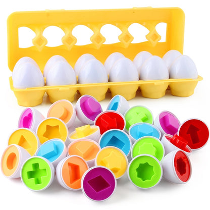 Educational Math Toy Smart Eggs Puzzle
