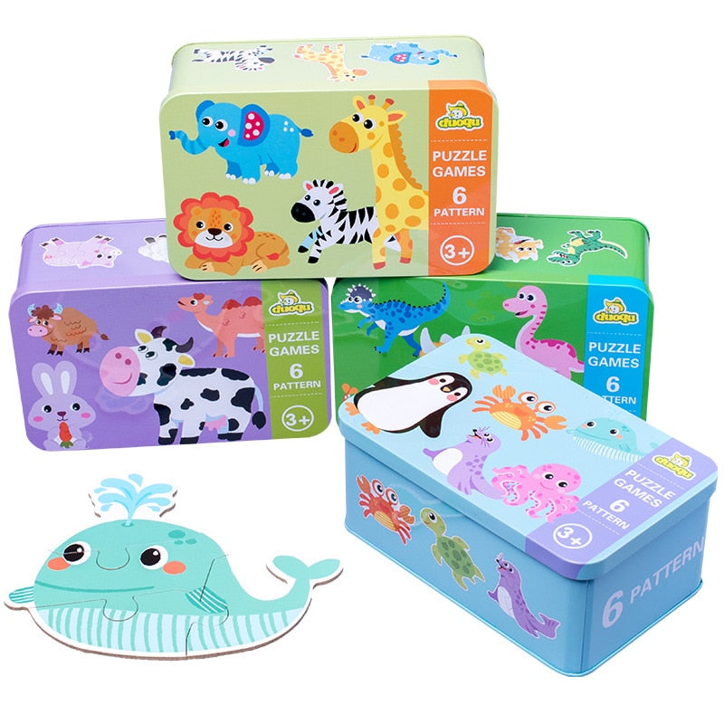 Montessori Baby Puzzle Educational Toys
